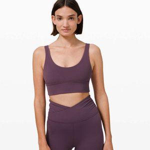 Lululemon Reversible Align Bra -- Rhino Grey / Grape Thistle - Size 6